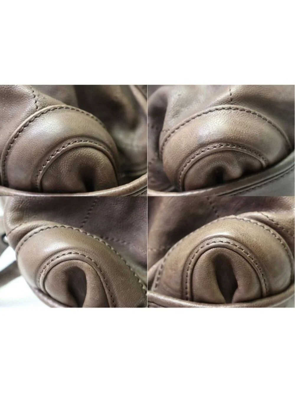 Chanel Leather Handbag Khaki